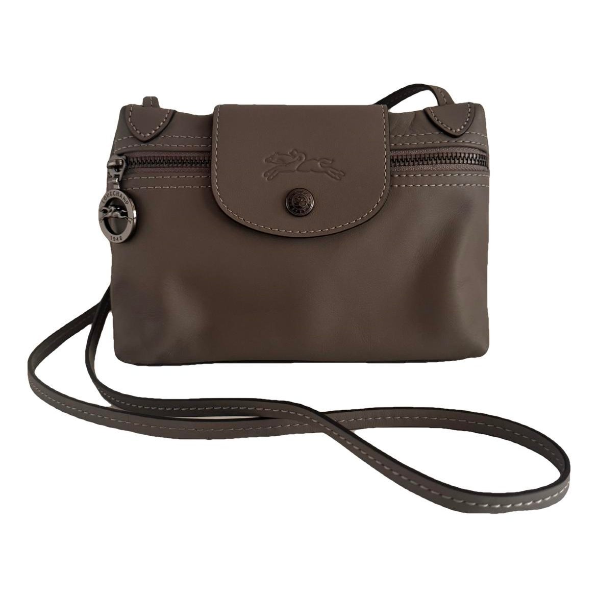 Pliage leather handbag