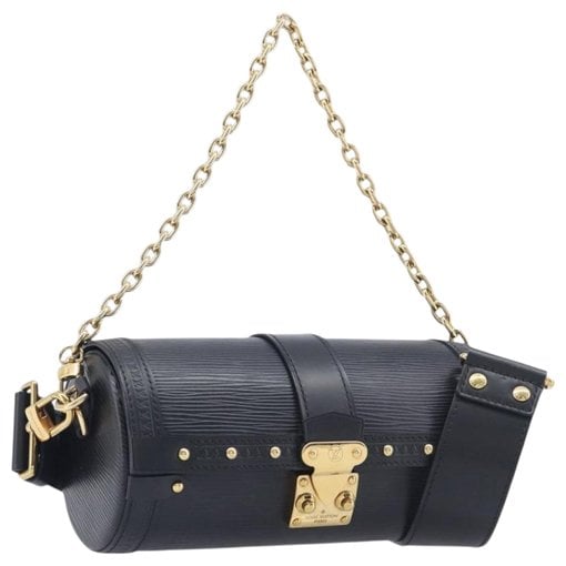 Papillon Trunk leather handbag