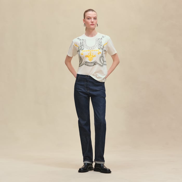 Blanc "Palefroi Remix" Maxi T-shirt