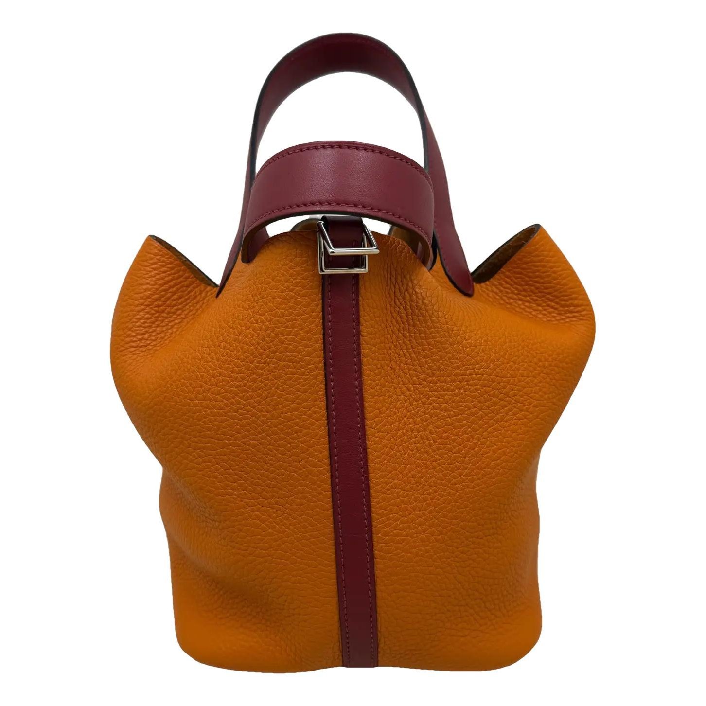 Picotin leather handbag