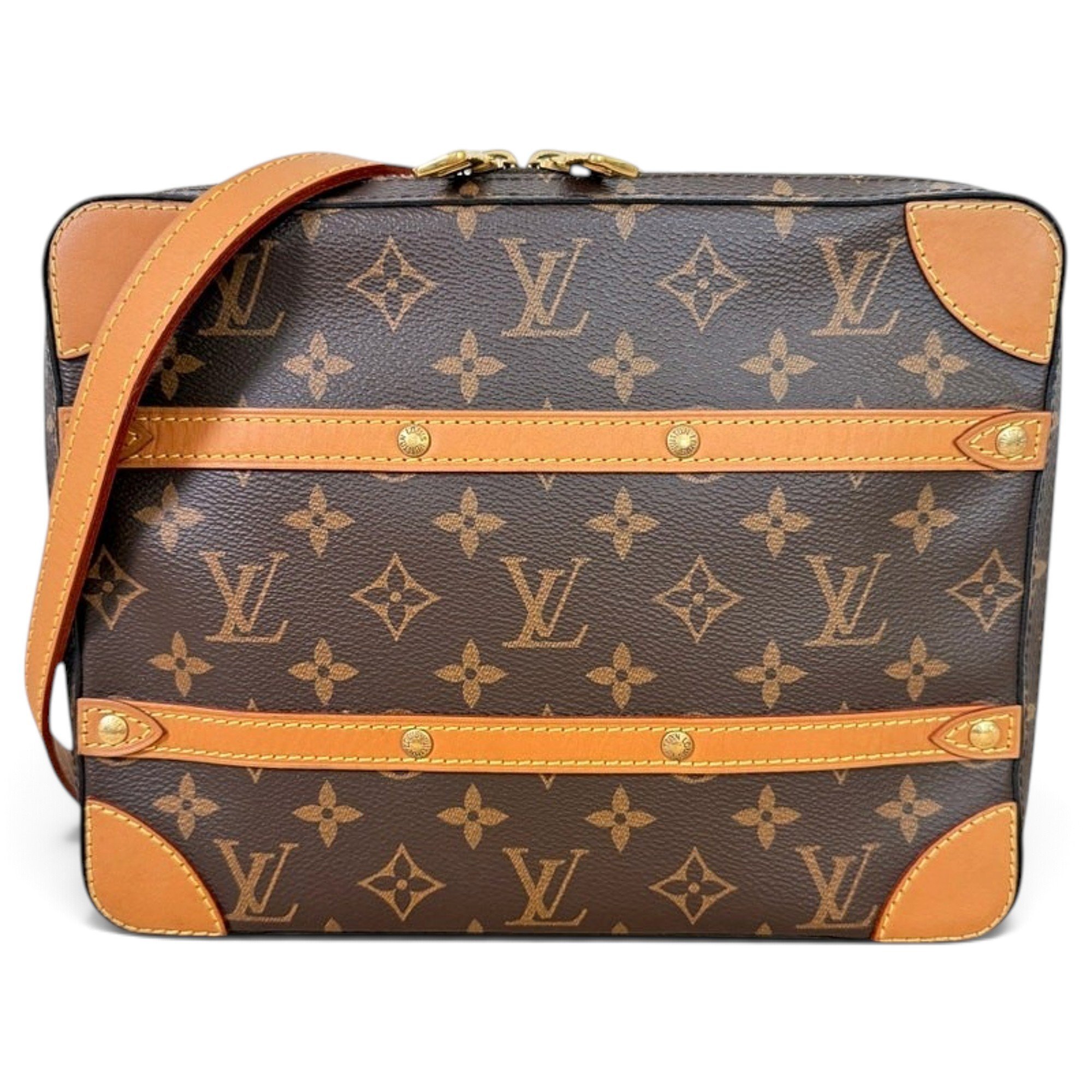 Leather crossbody bag