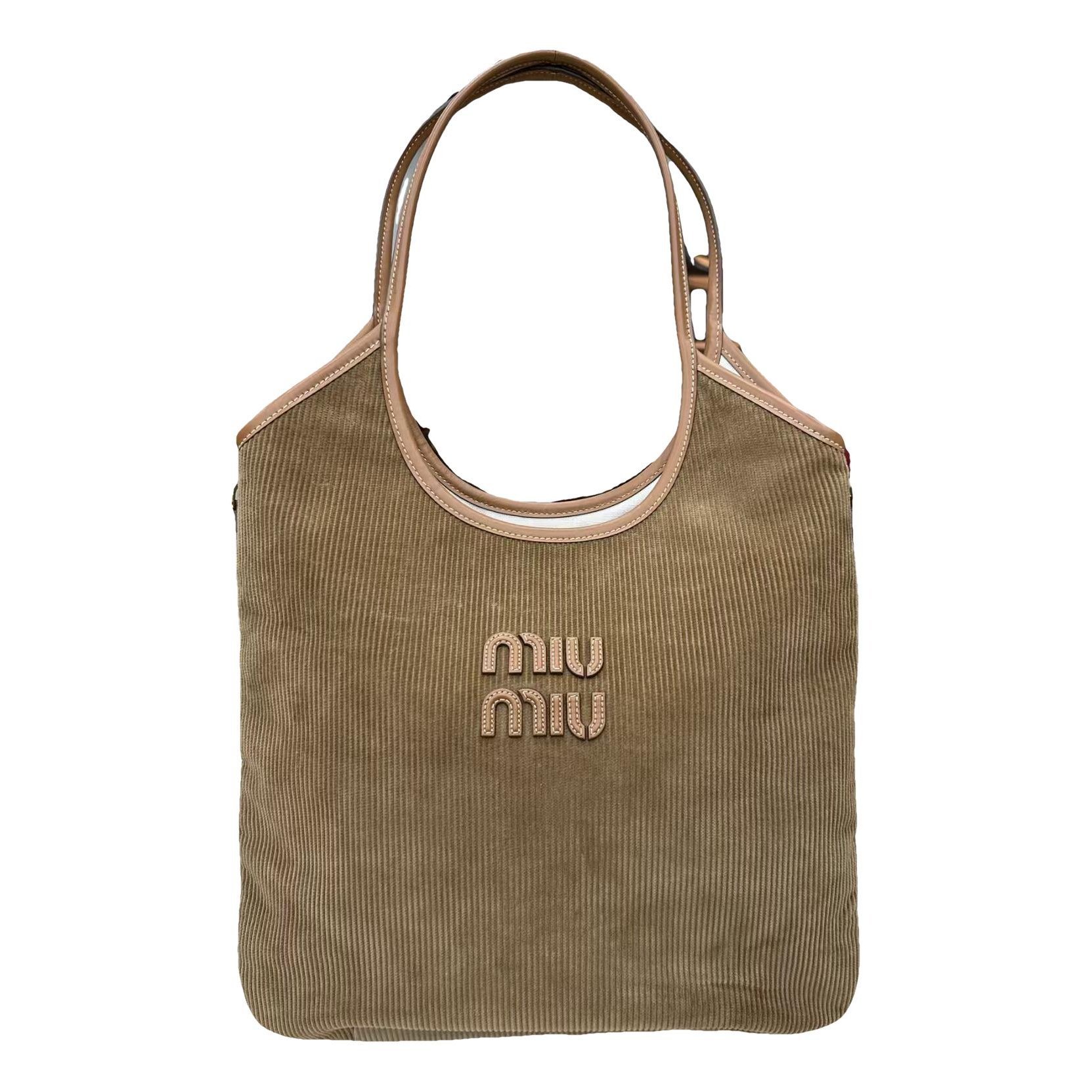 Miu Miu Ivy velvet tote