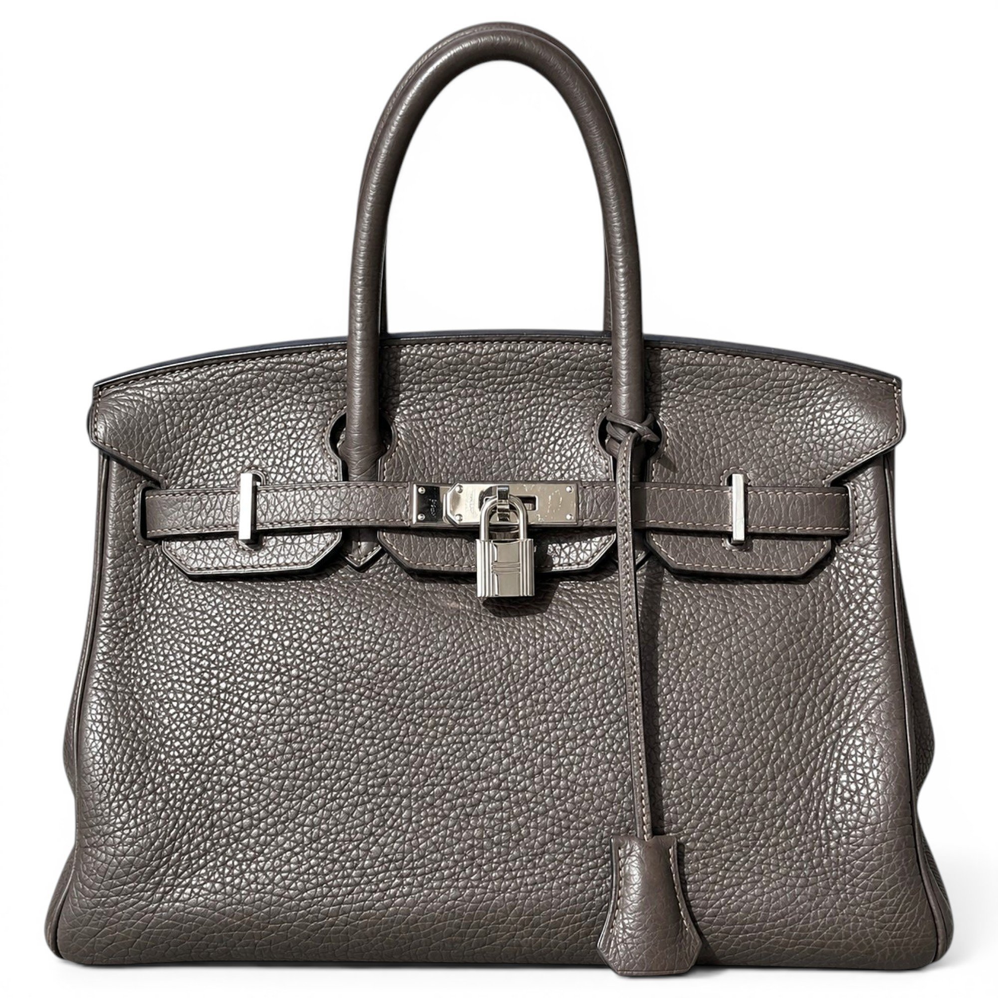 Birkin 30 leather handbag