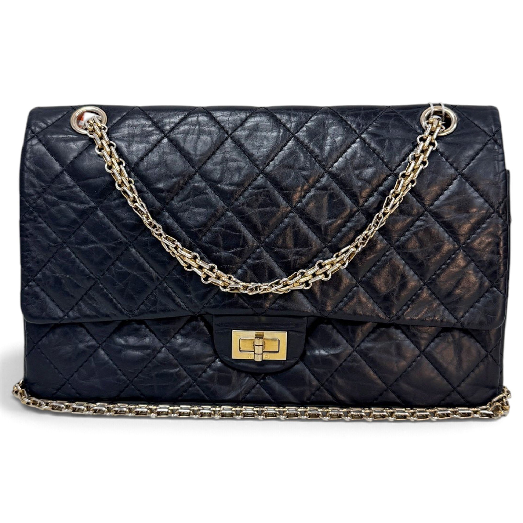 2.55 leather handbag