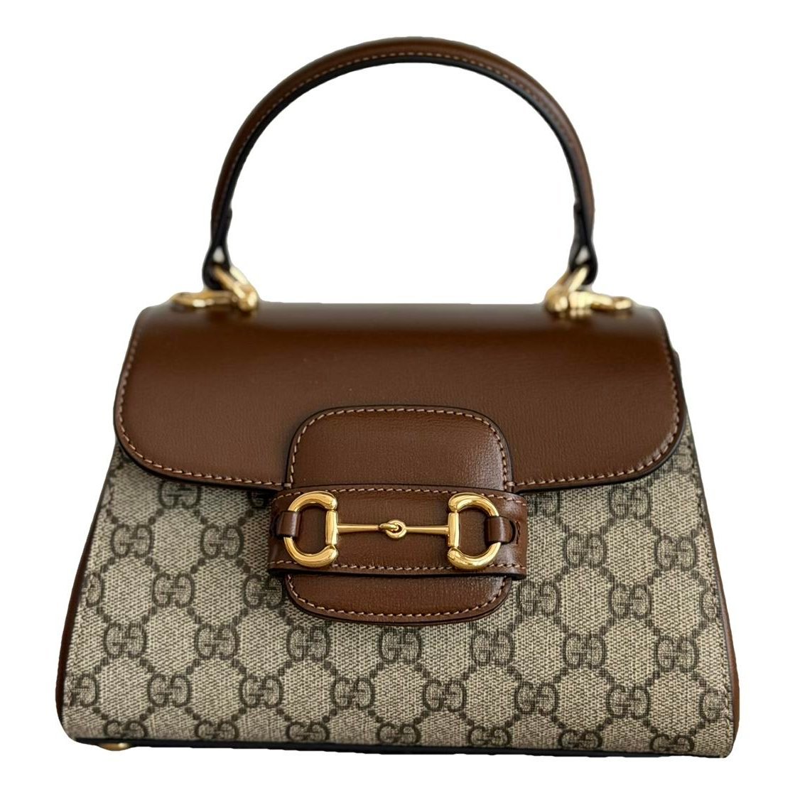 Handle Horsebit 1955 leather handbag