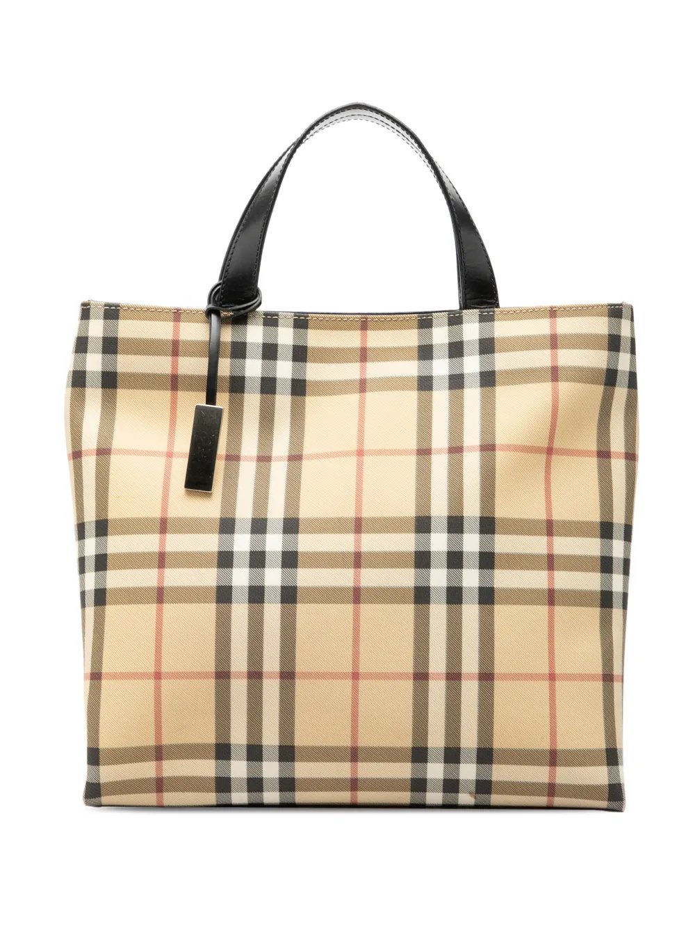 2000-2017 House Check Coated Canvas tote bag