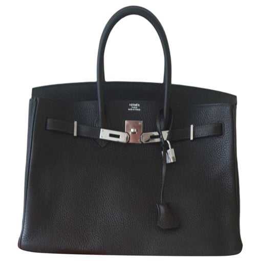 Hermes Birkin 35 Handbag Togo Leather