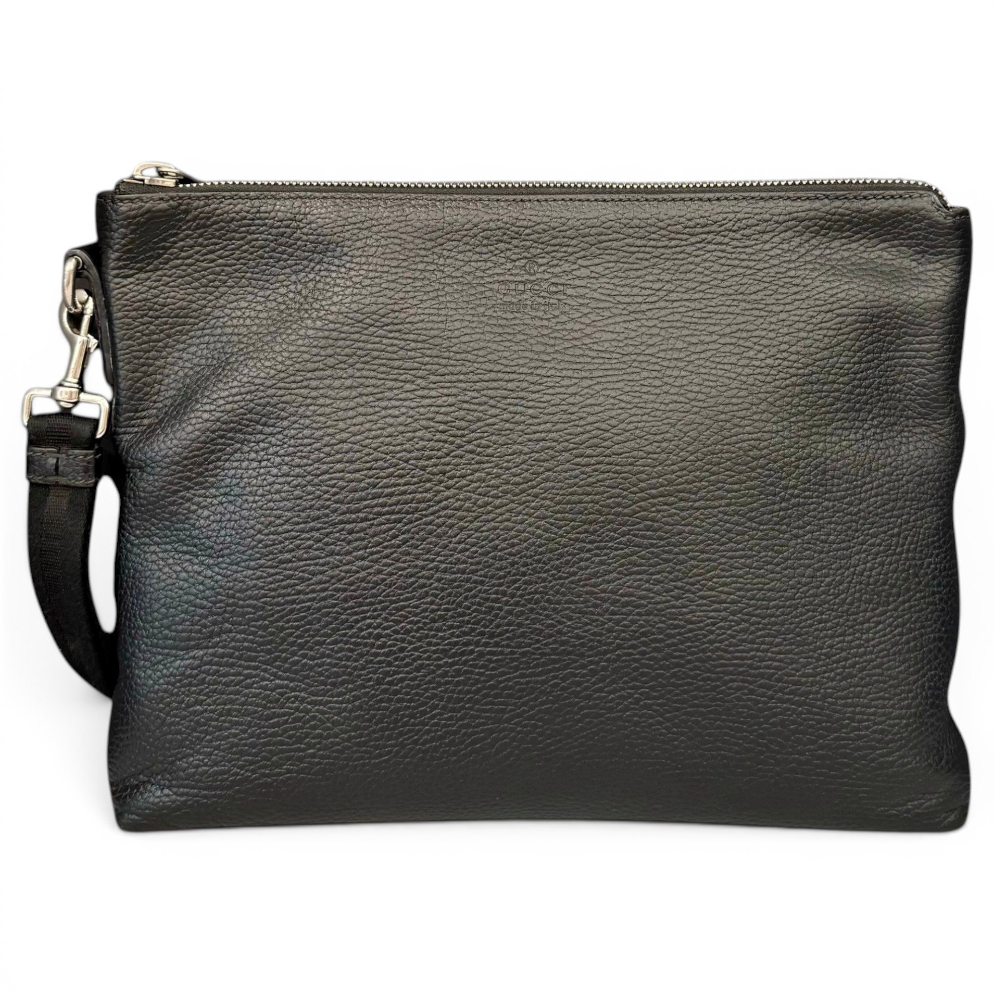 Pony-style calfskin clutch bag