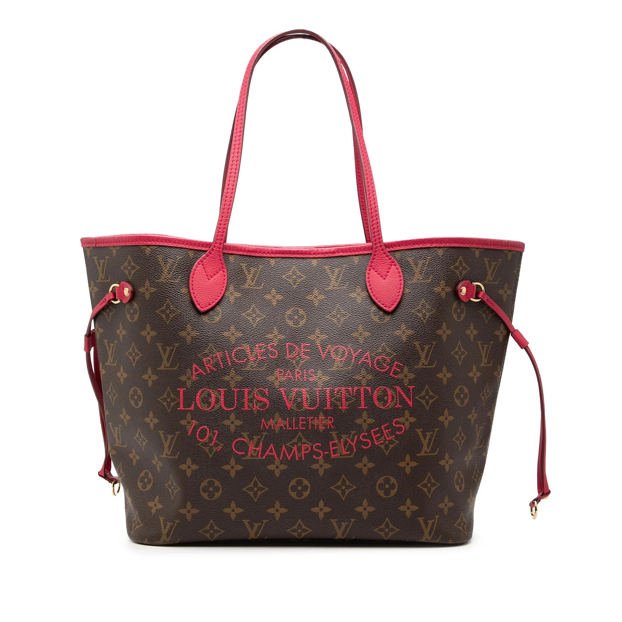 Neverfull leather tote
