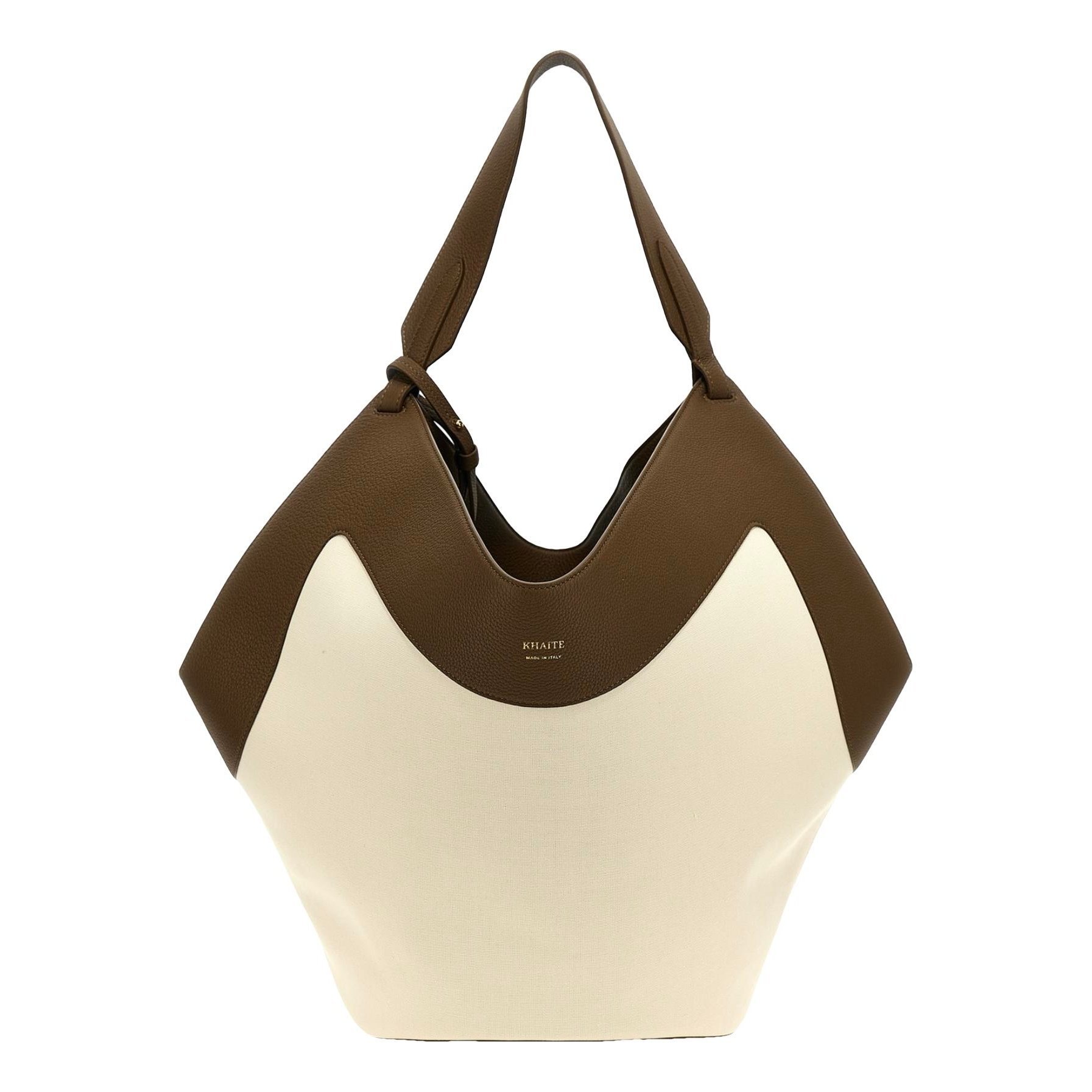 Lotus leather handbag