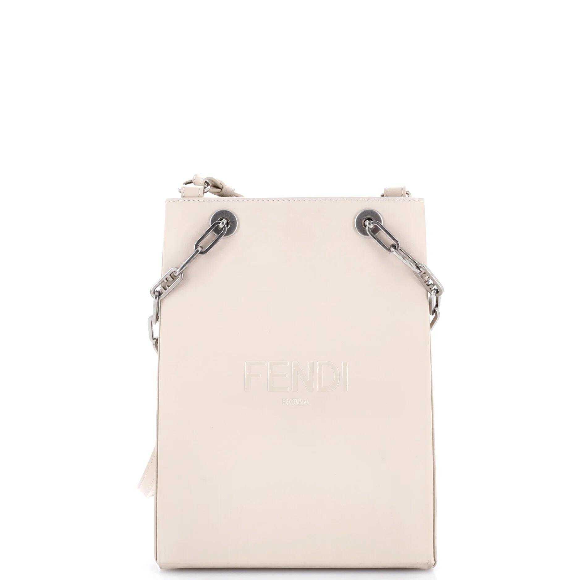 Leather tote