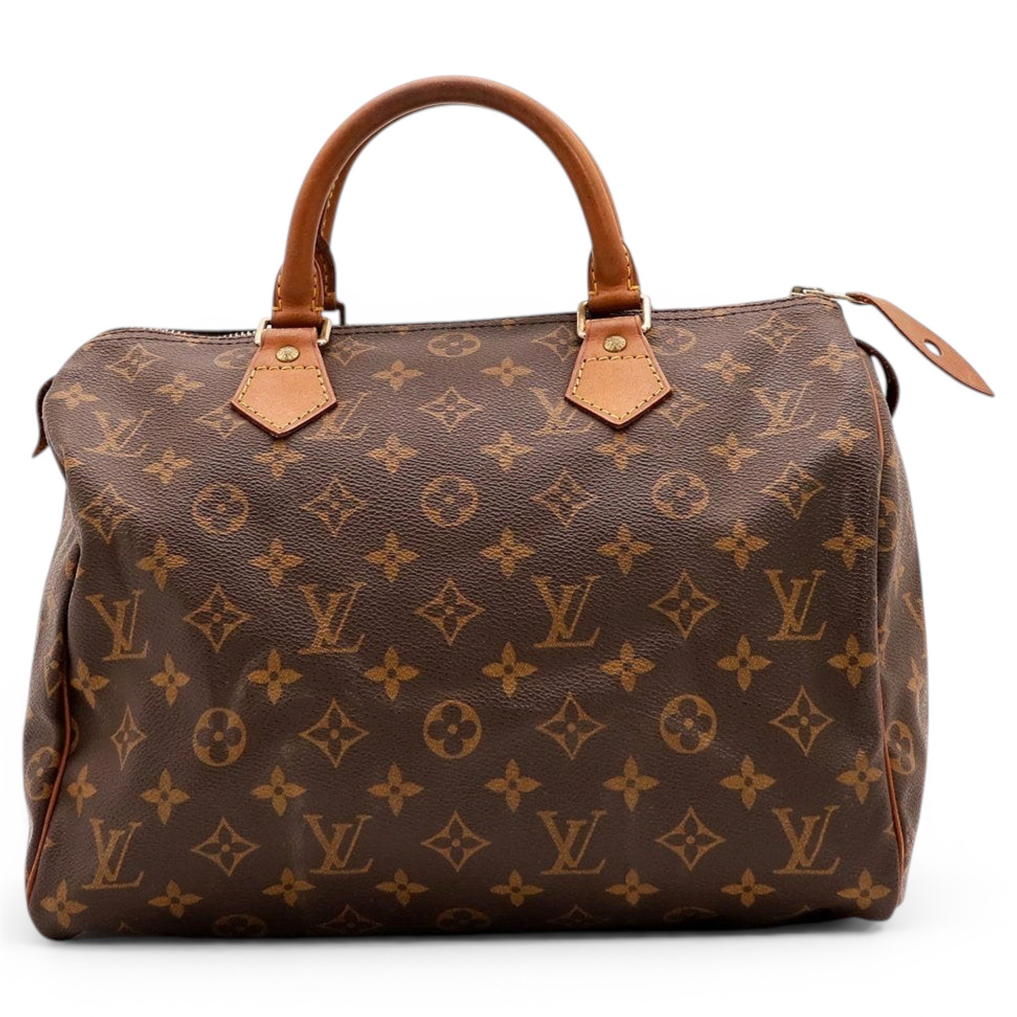 Speedy leather handbag