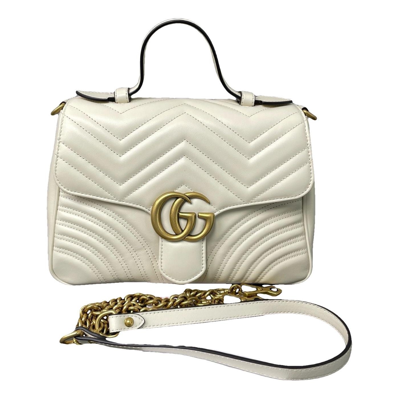 GG Marmont Flap leather handbag