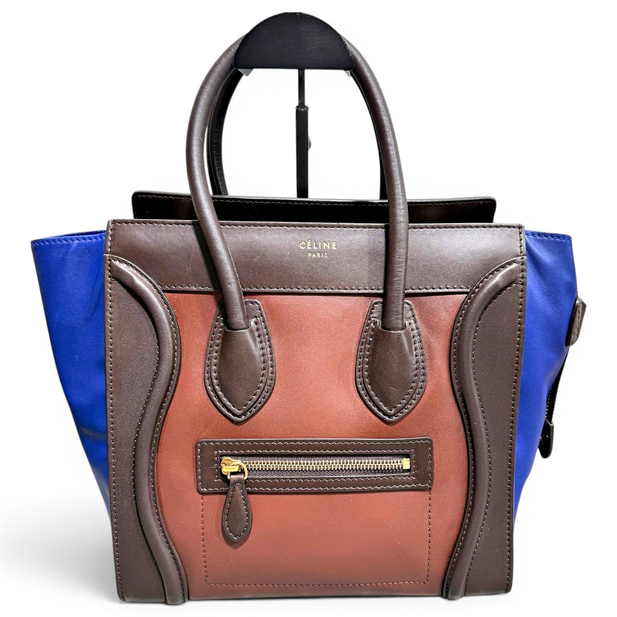 Luggage leather handbag