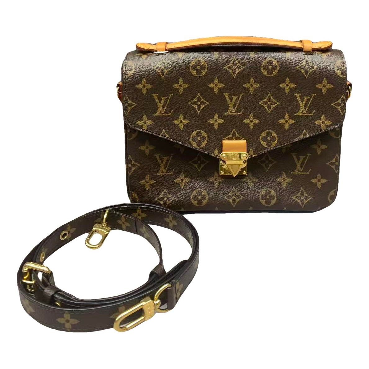 Metis leather handbag