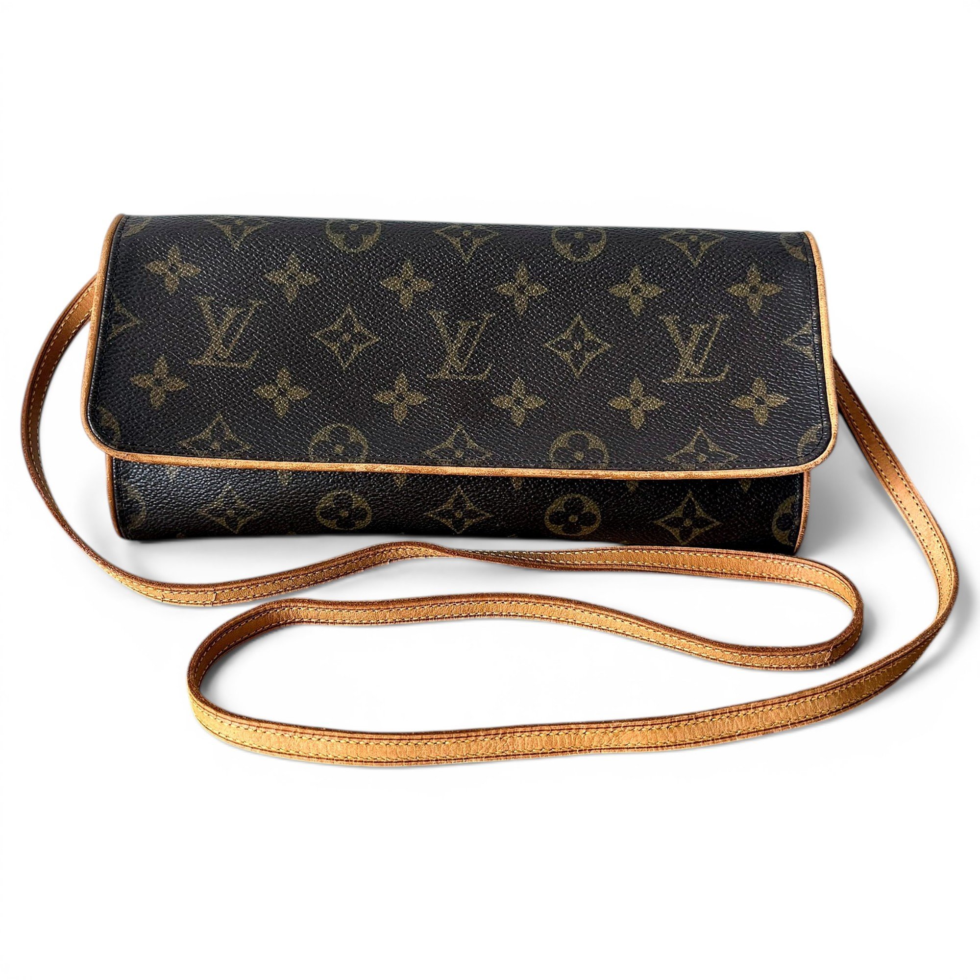 Twin leather handbag