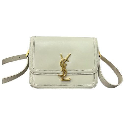 Solférino leather handbag