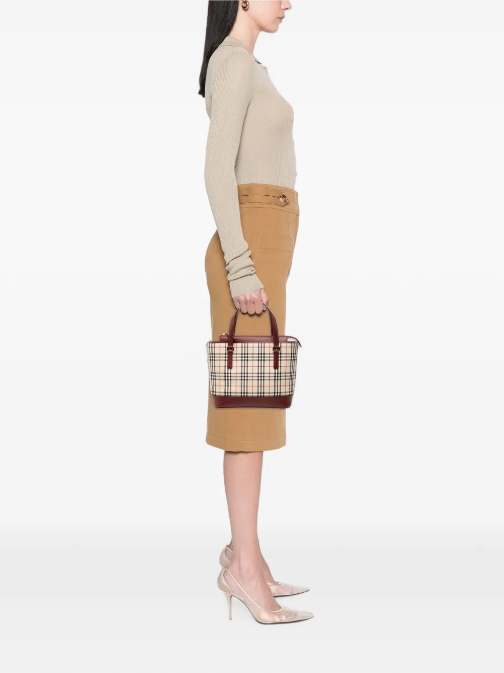 2000-2017 House Check Canvas tote bag