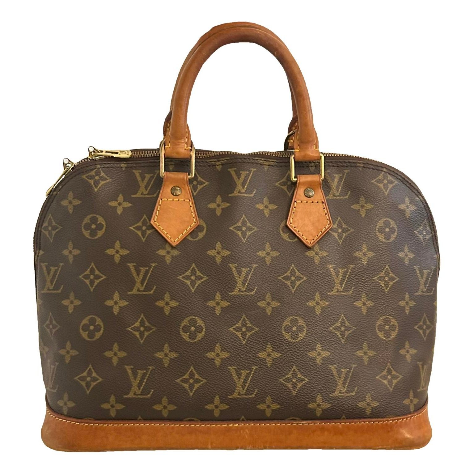 Alma leather handbag