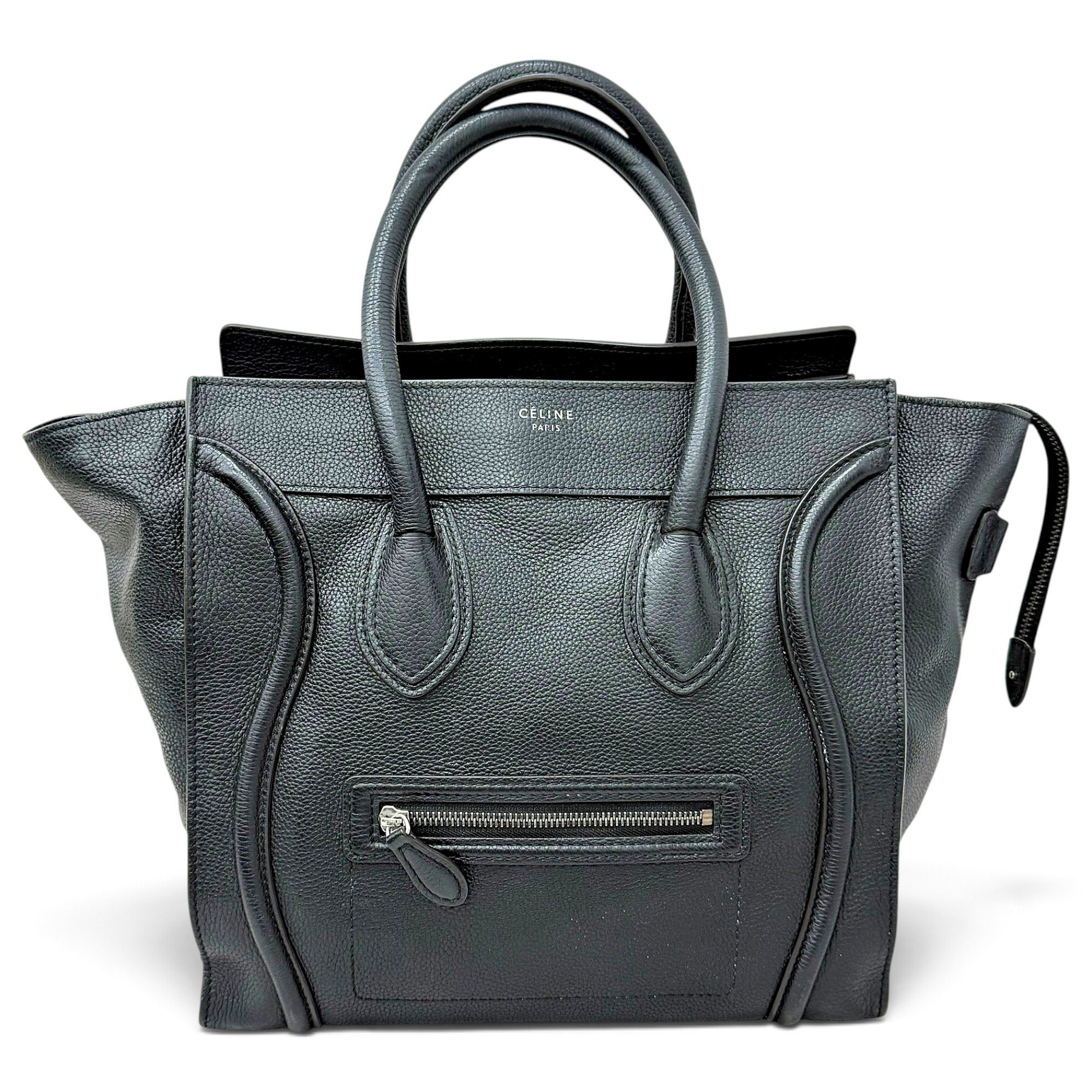 Luggage leather handbag