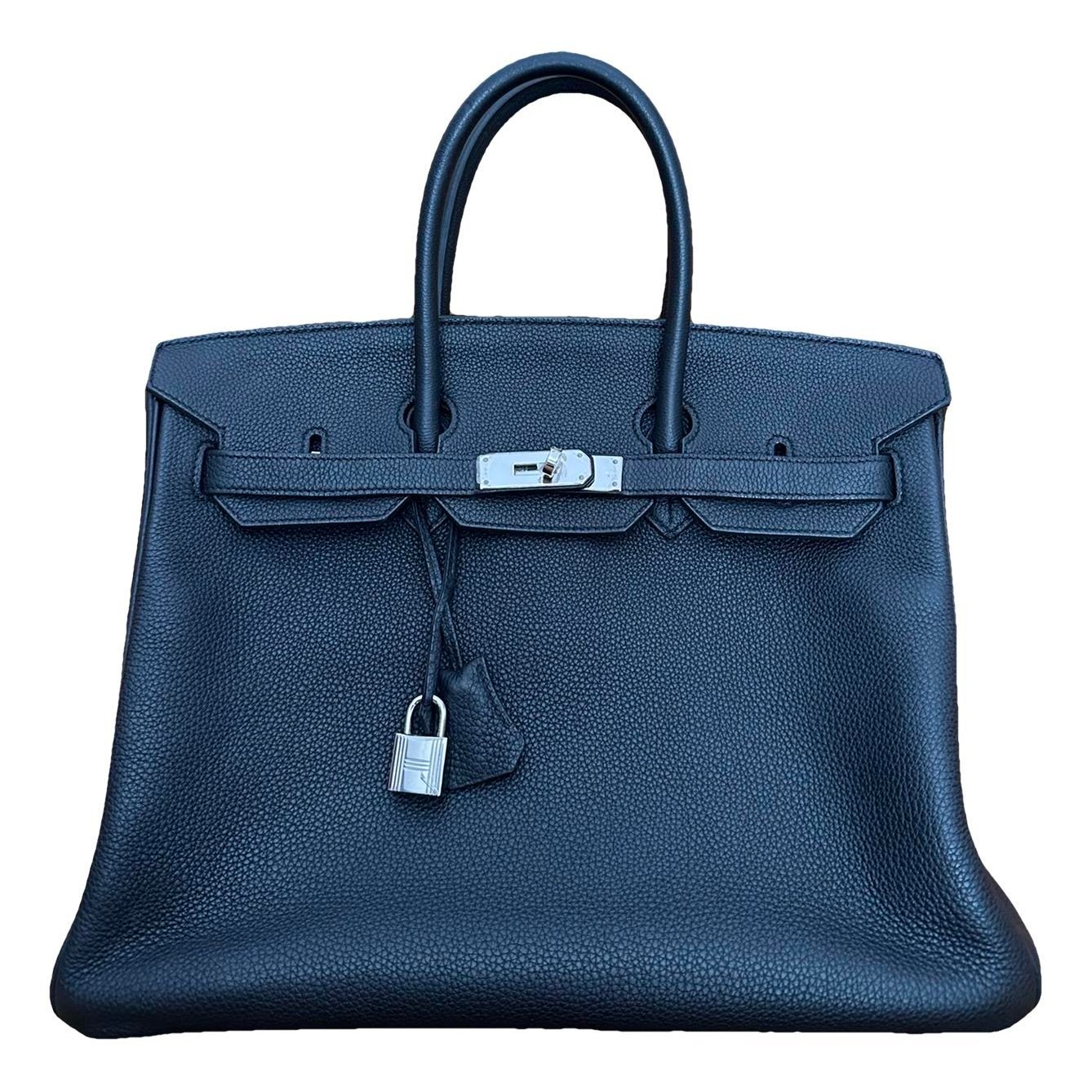 Birkin 35 leather handbag