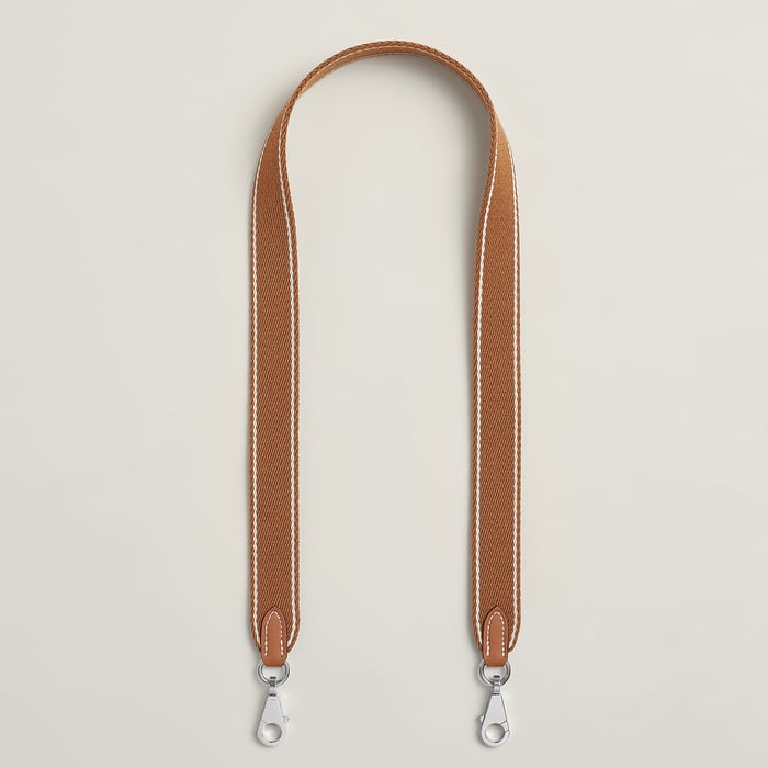 Sangle Wooly Sellier Bicolor Bag Strap