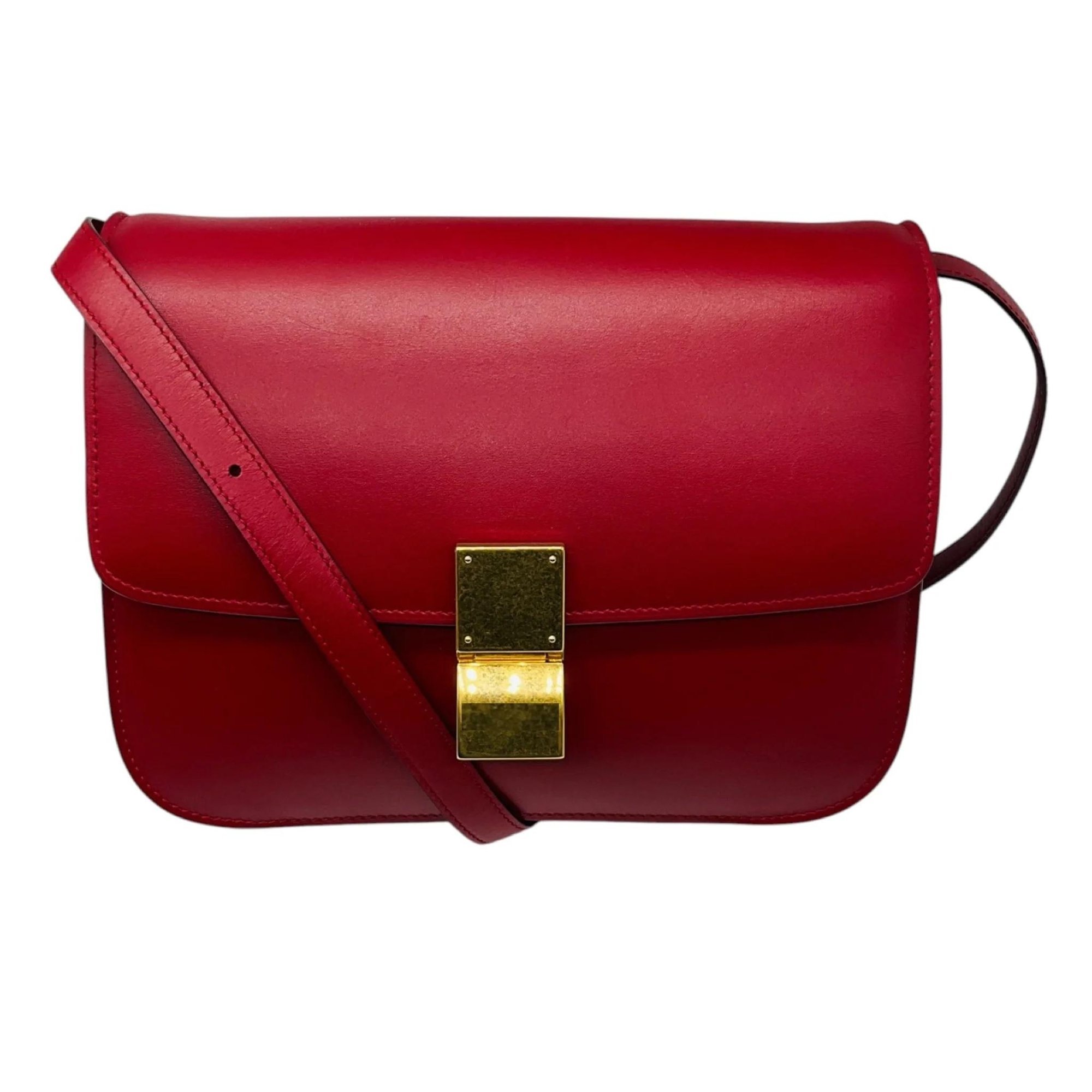 Classic leather handbag