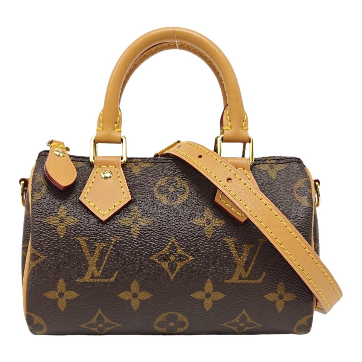Nano Speedy / Mini HL leather handbag