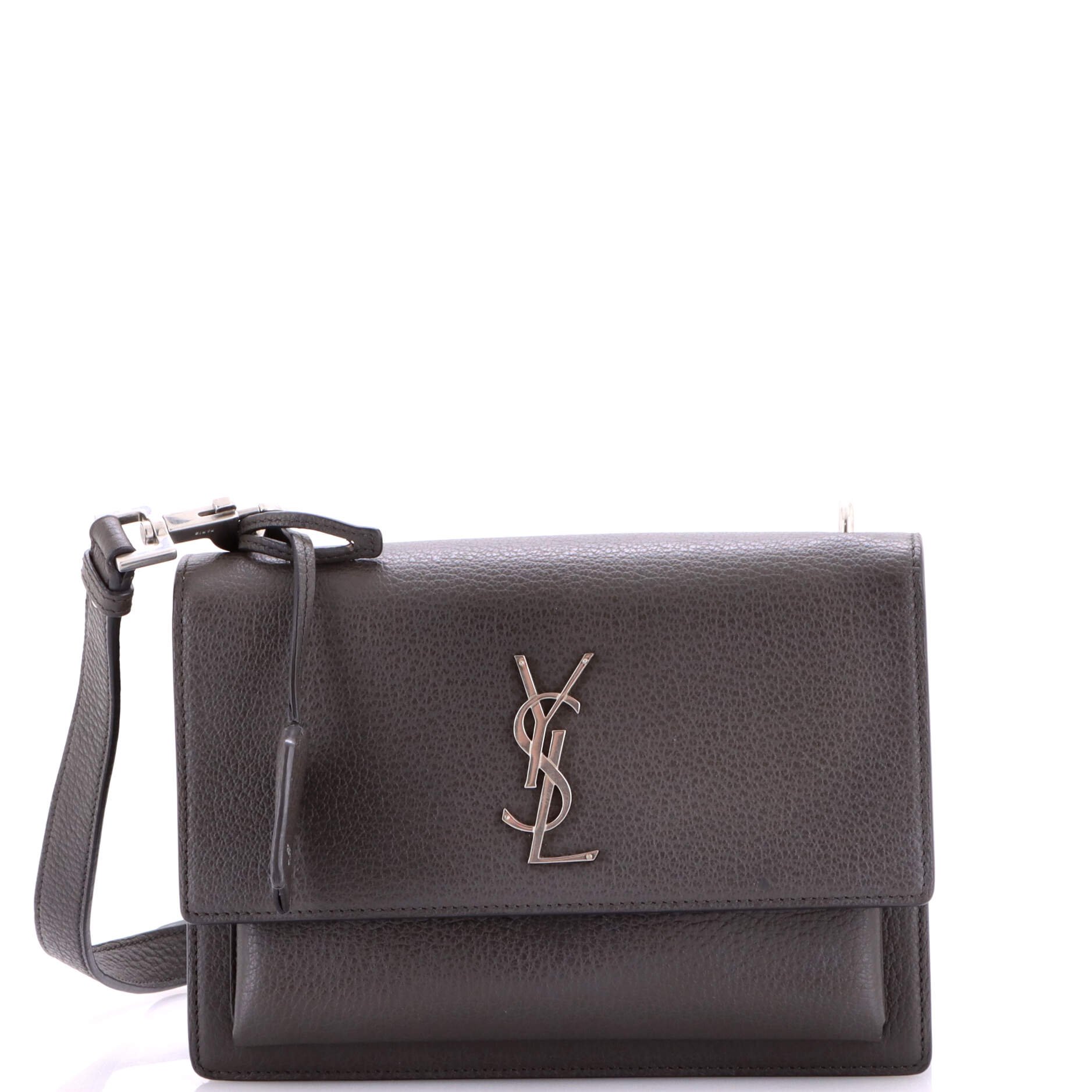 Saint Laurent Sunset Satchel Leather Medium