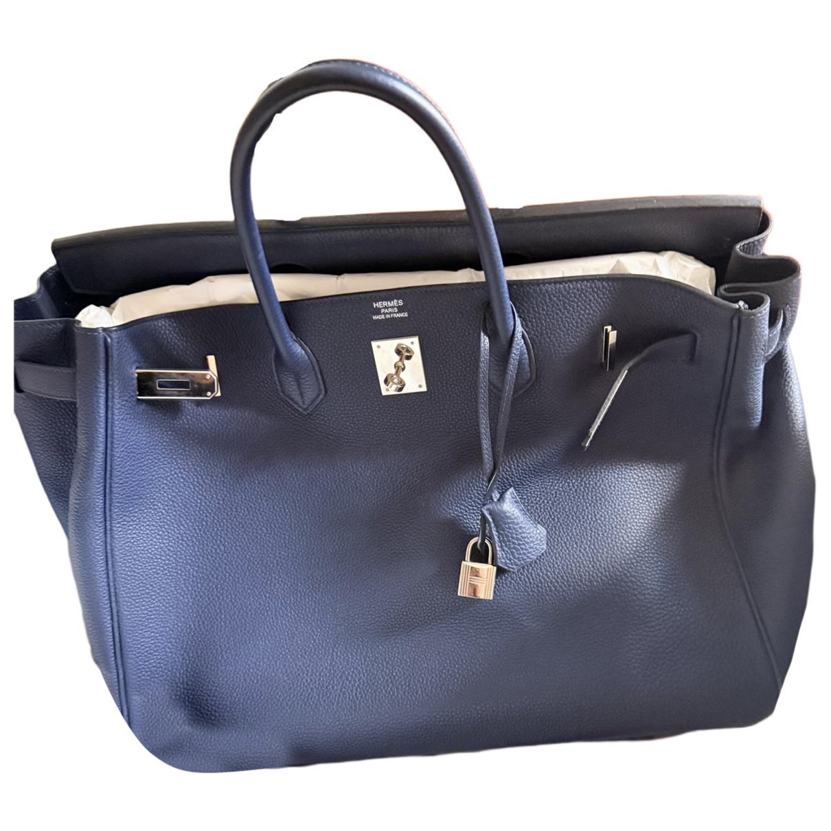 Hermes Birkin 40 Handbag Togo Leather