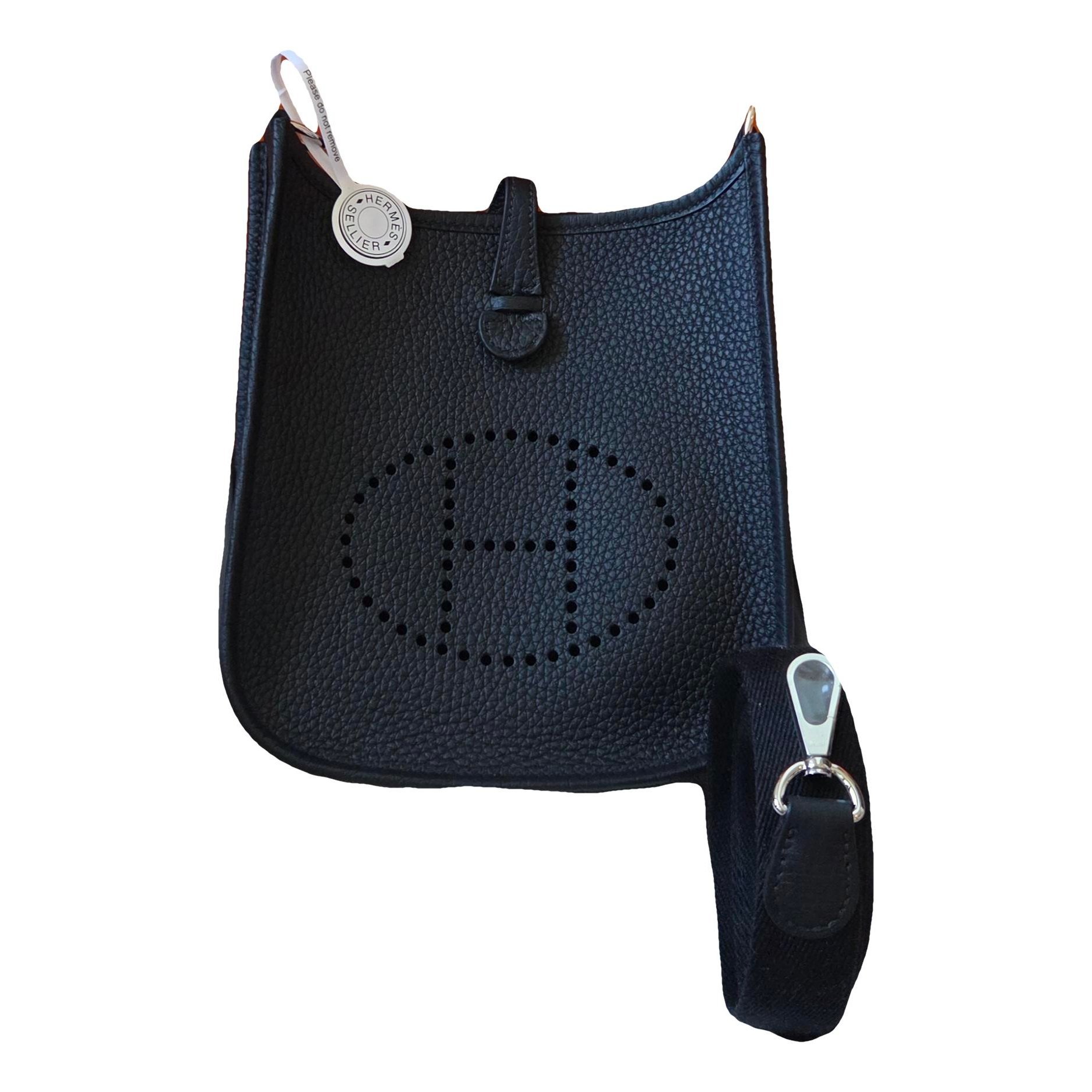 Mini Evelyne leather crossbody bag