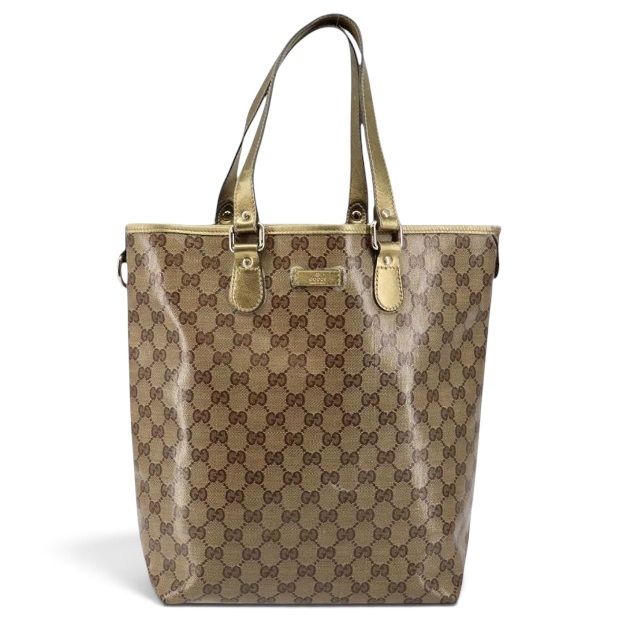 Leather tote