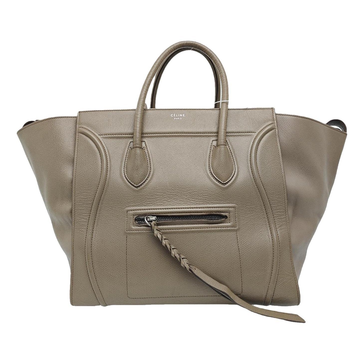 Cabas Phantom leather handbag