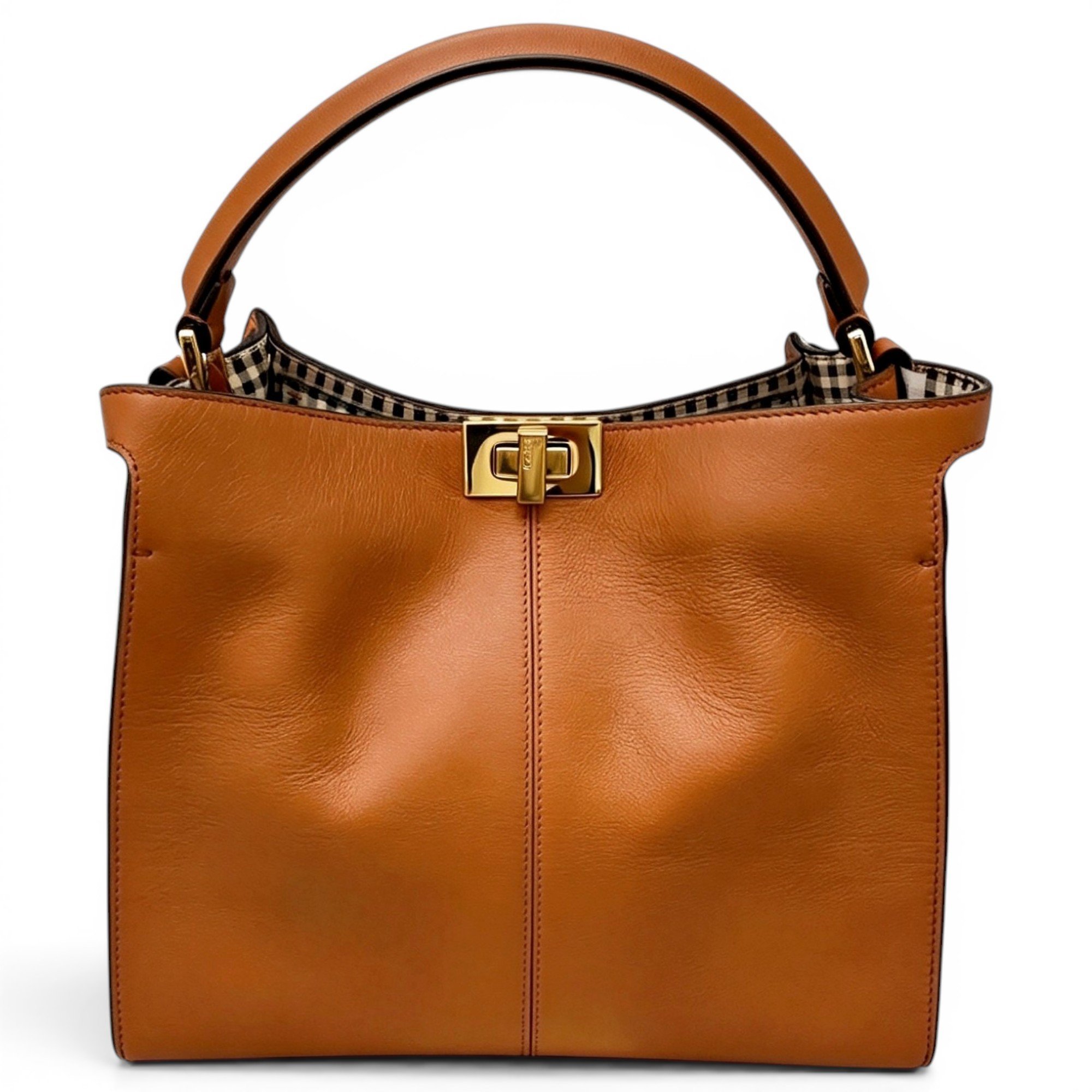 Peekaboo X-Lite leather handbag