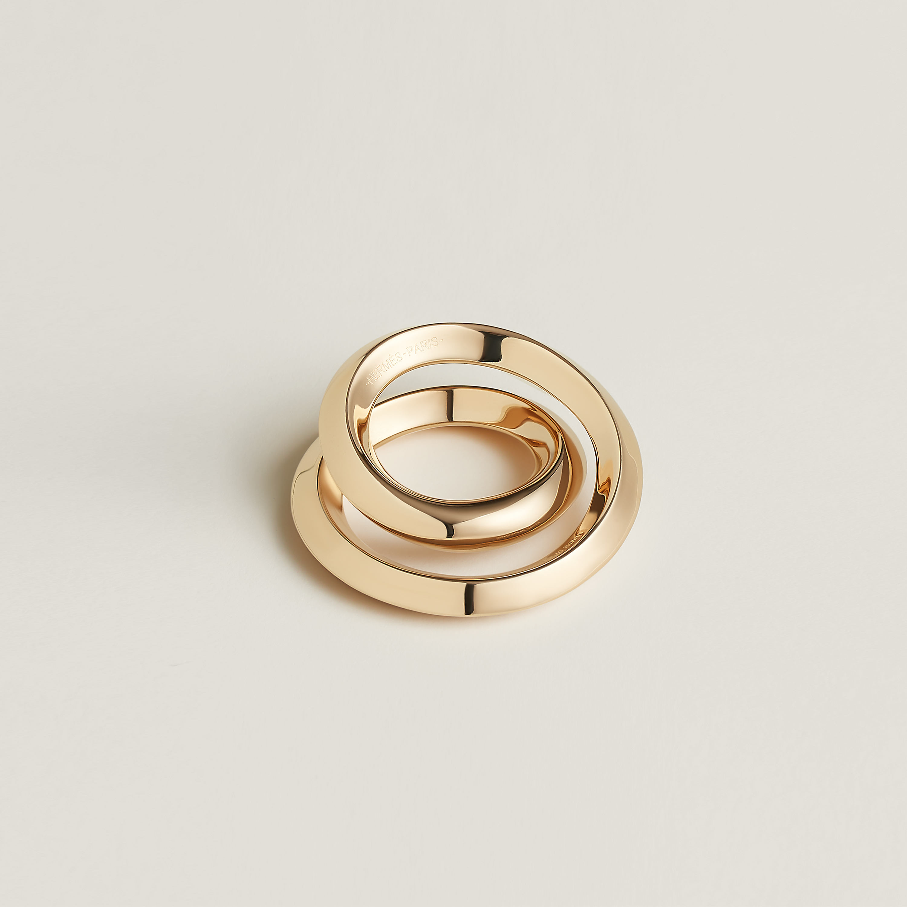 Tourbillon scarf 90 ring