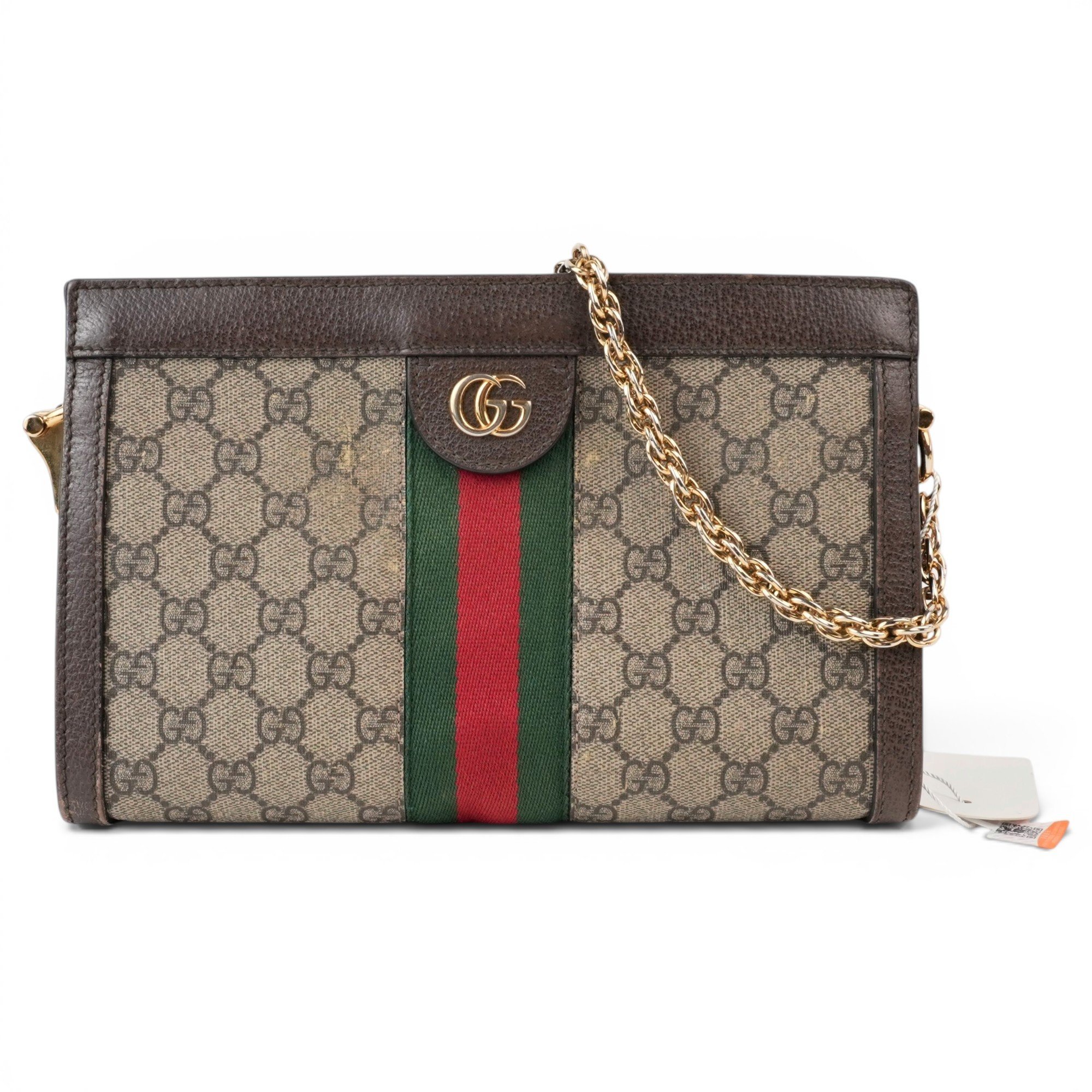 Patent leather handbag