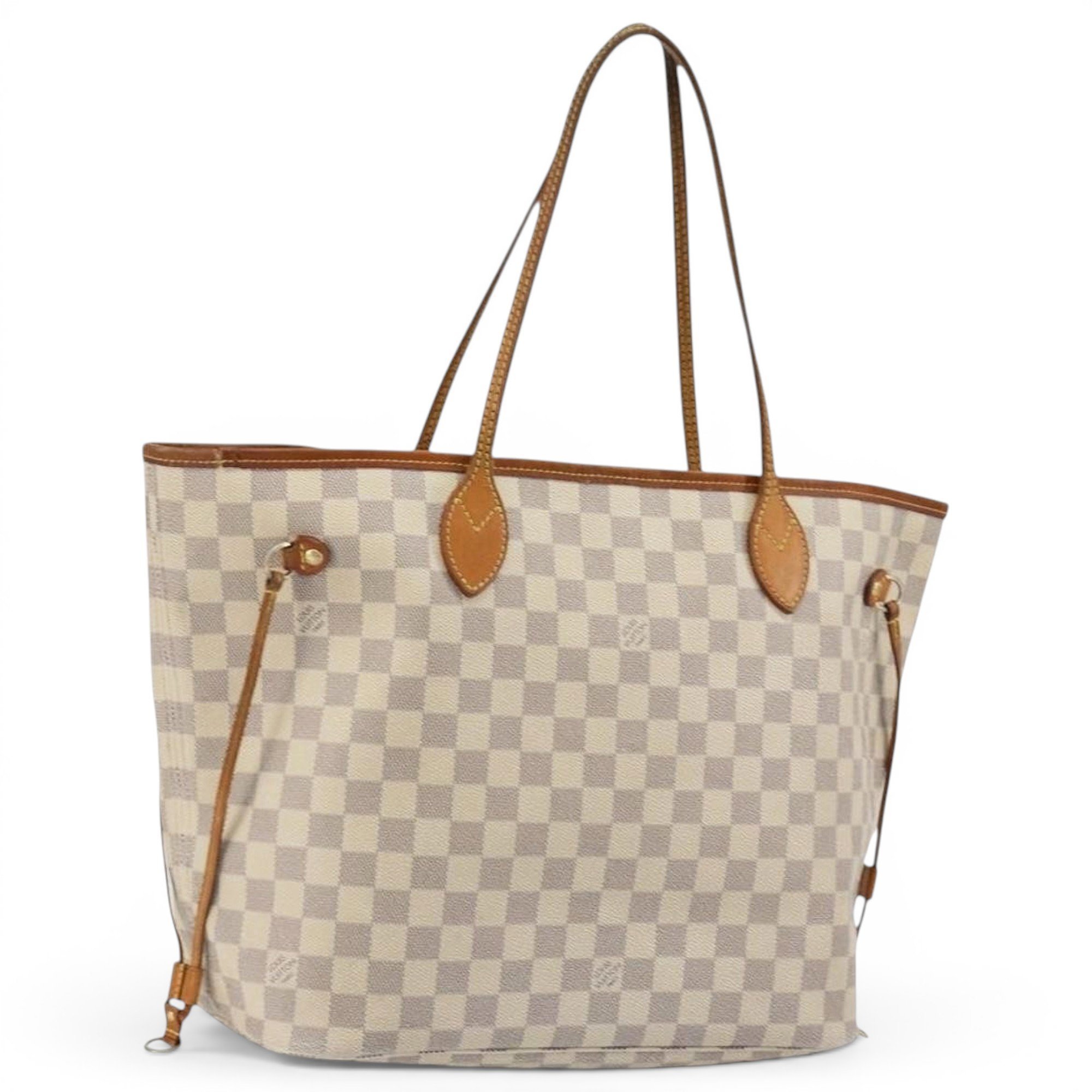 Neverfull leather tote