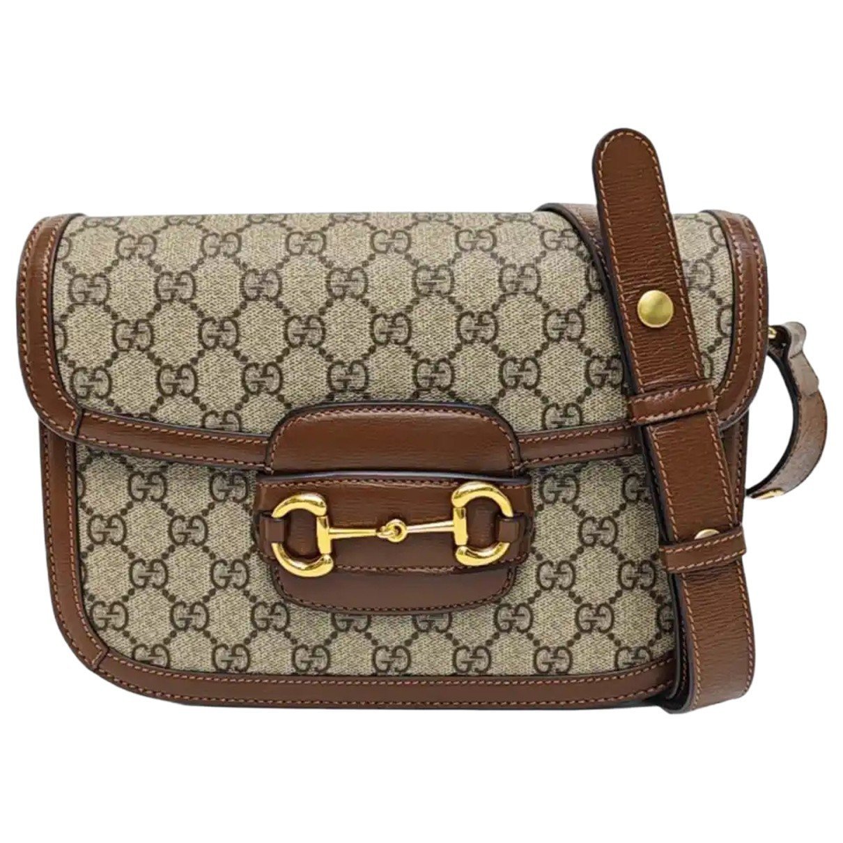 Handle Horsebit 1955 leather crossbody bag
