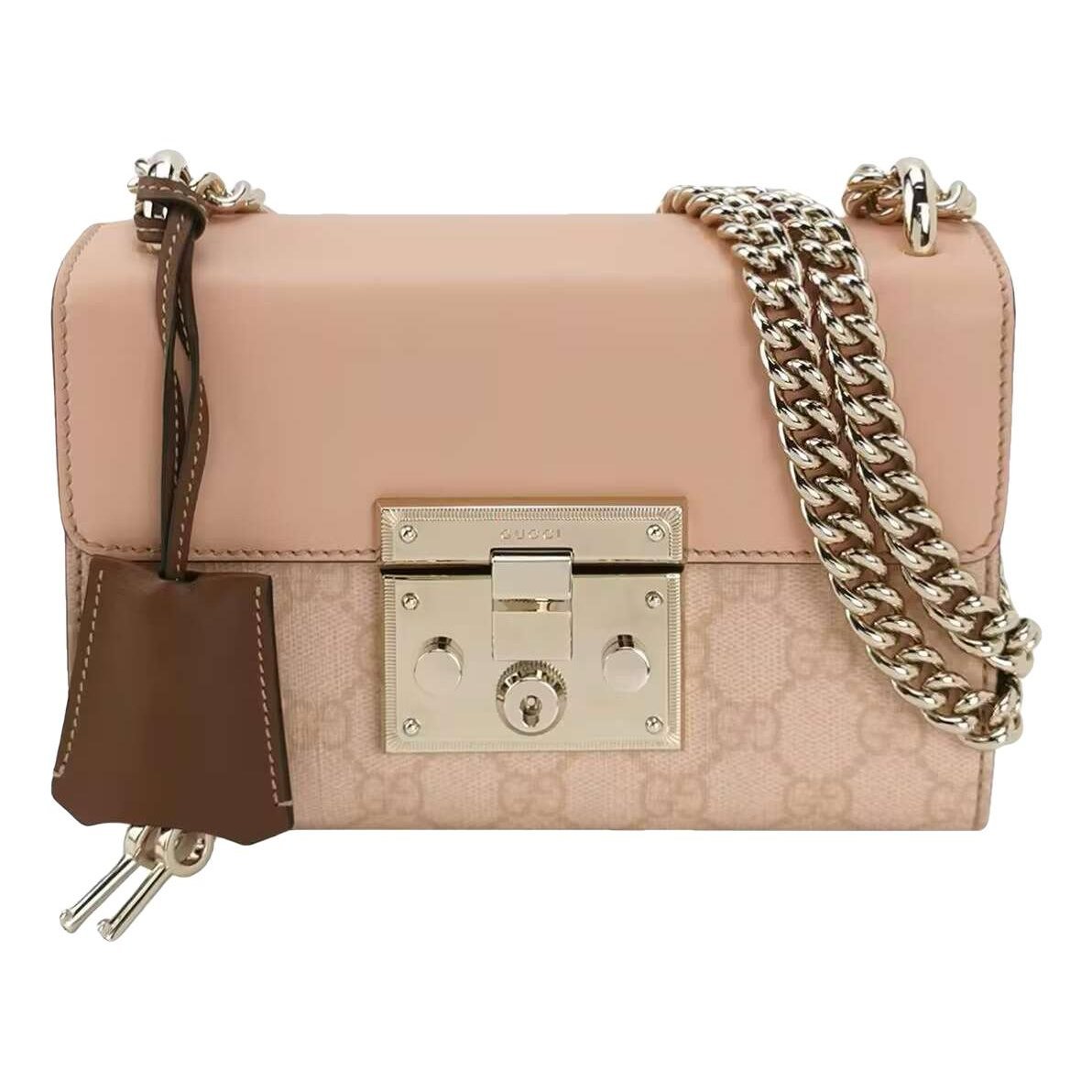 Padlock cloth handbag