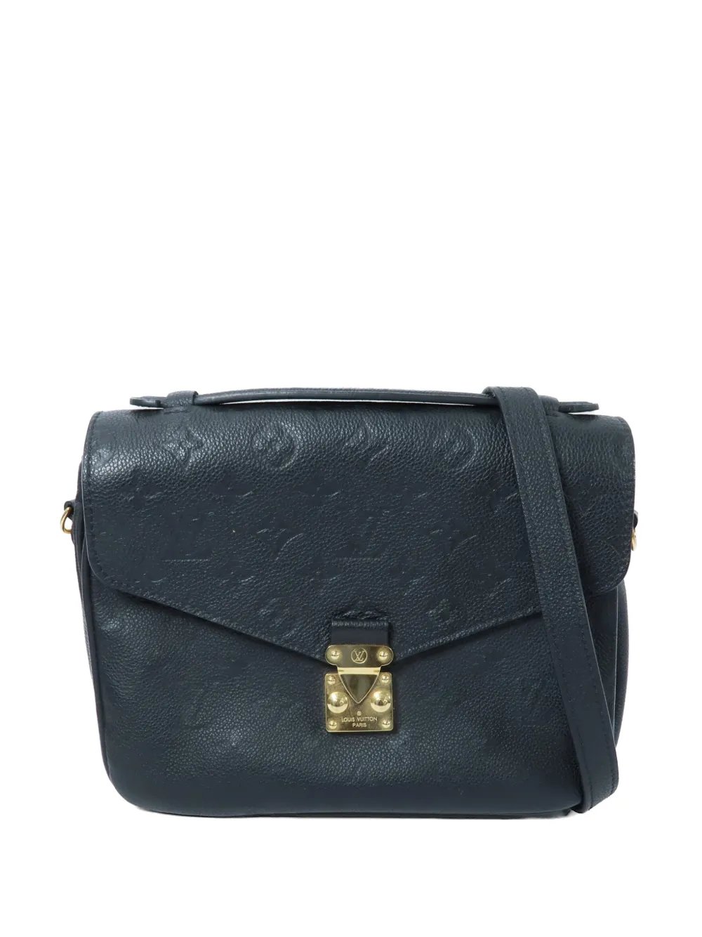 Pochette Metis Empreinte leather tote bag
