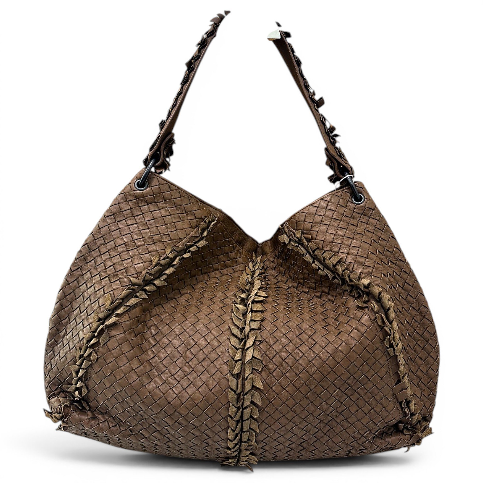 Leather handbag