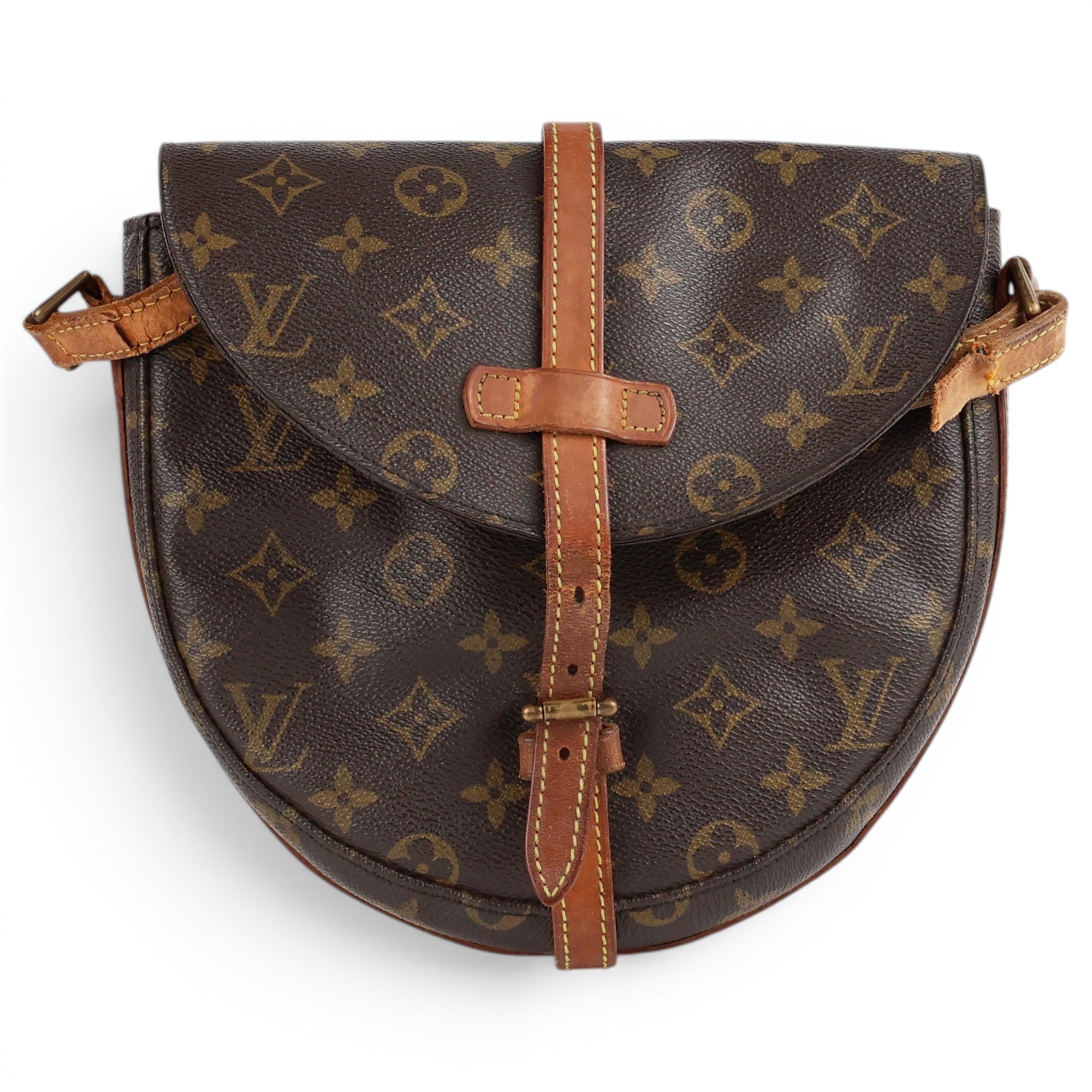 Patent leather handbag