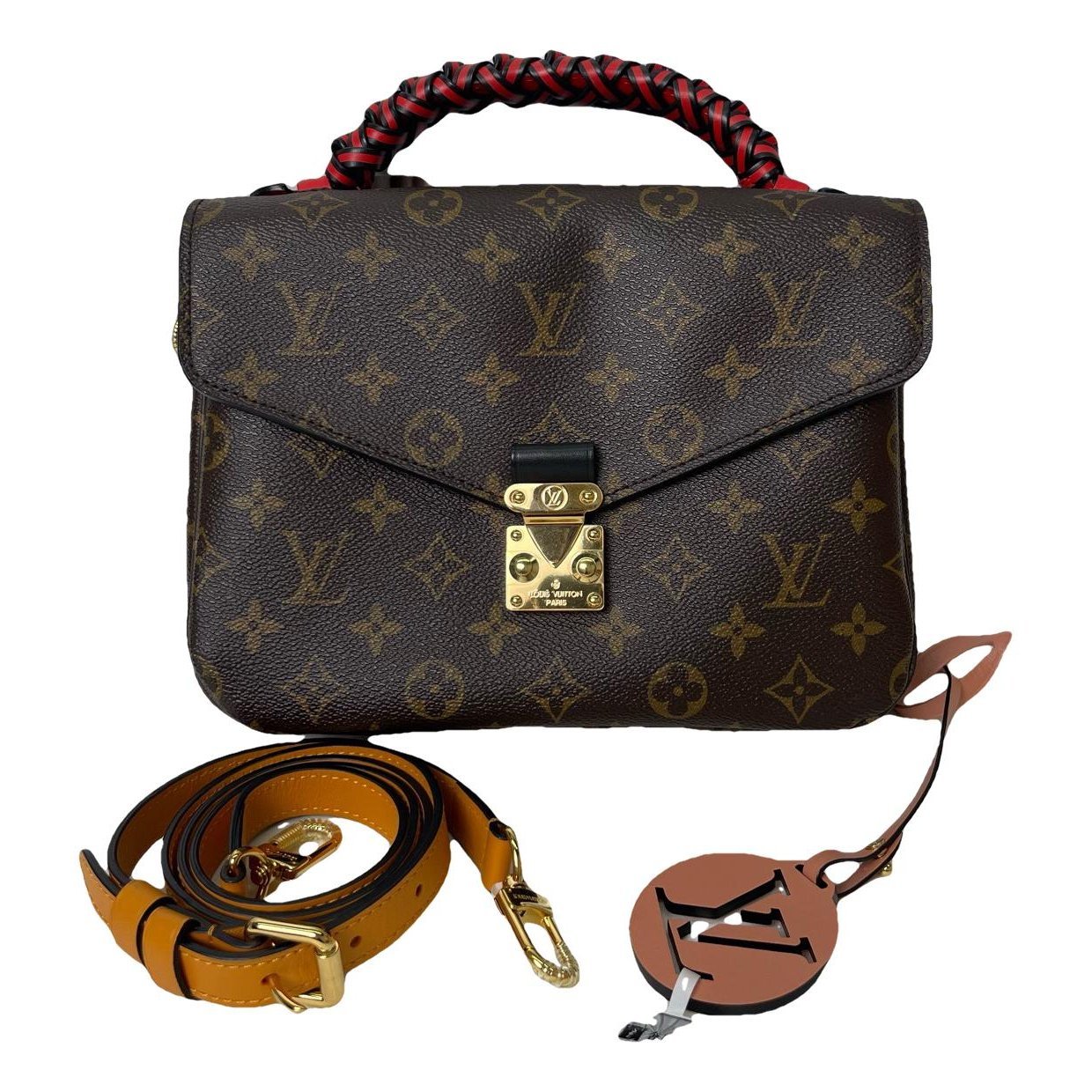 Metis leather handbag
