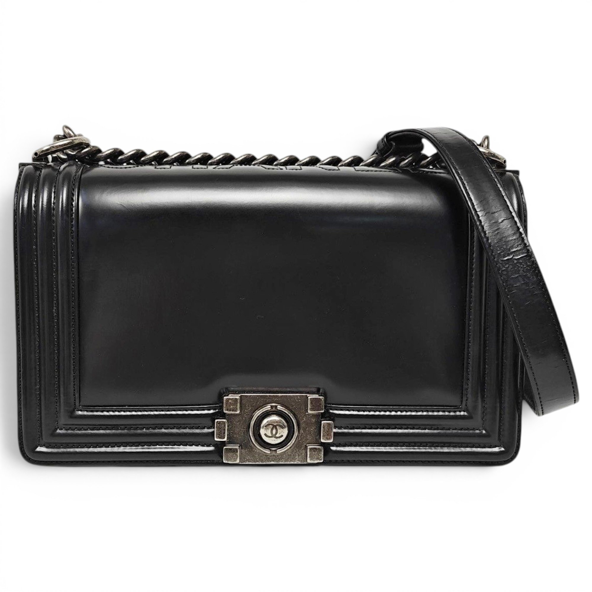 Boy leather handbag