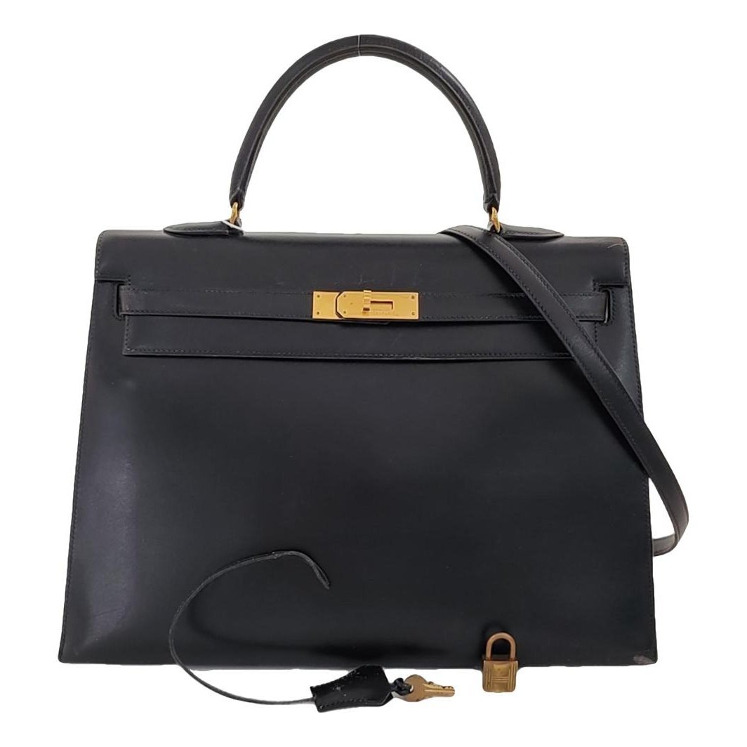 Kelly 32 leather handbag
