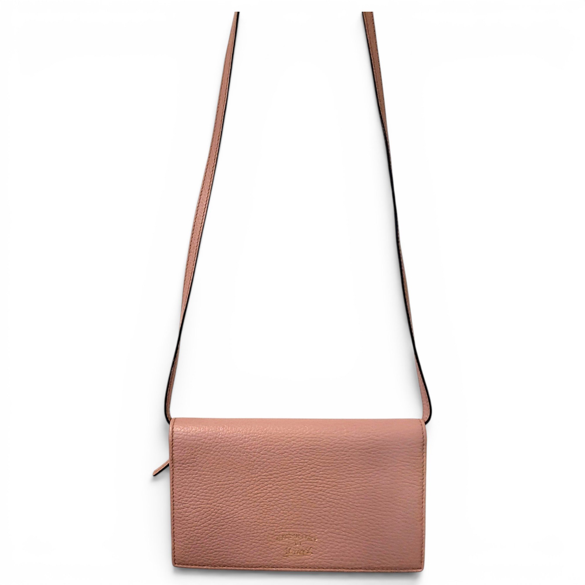 Swing leather crossbody bag