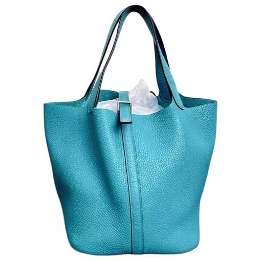 Picotin leather handbag