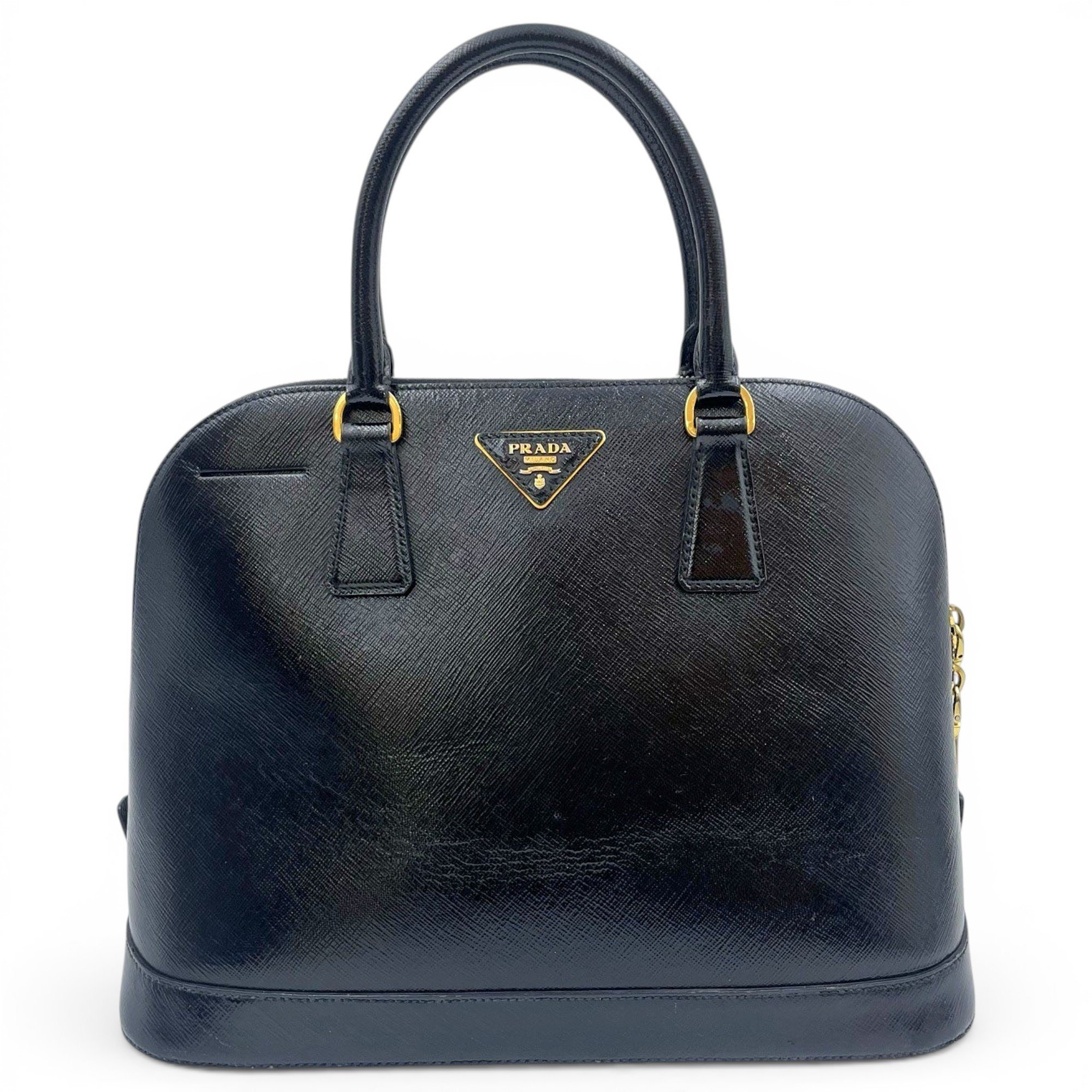 Promenade leather handbag