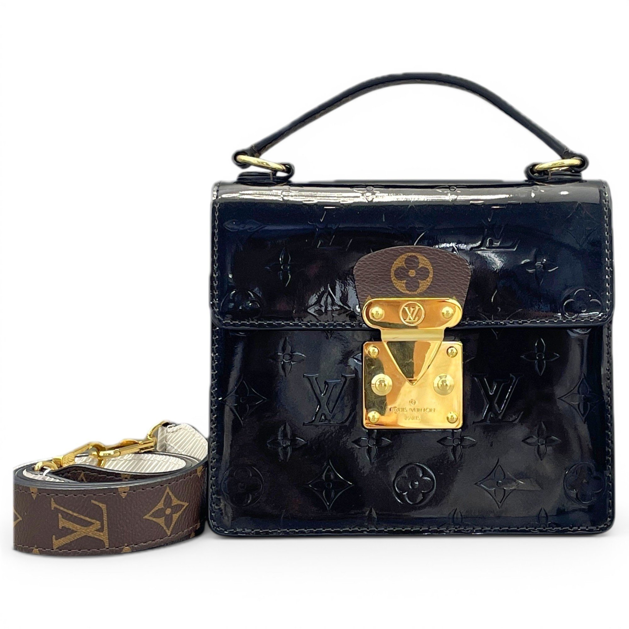 Spring street leather handbag