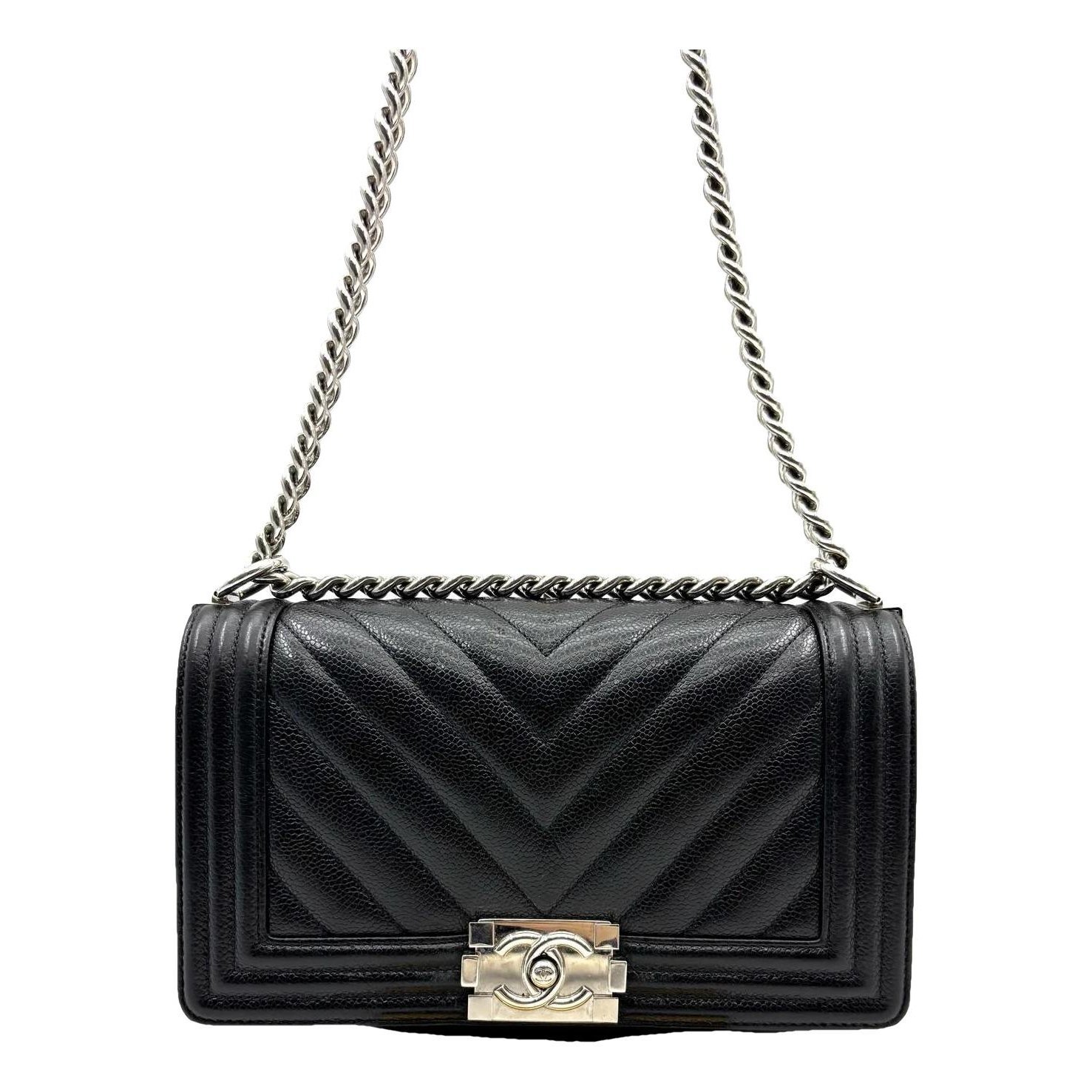 Leather handbag